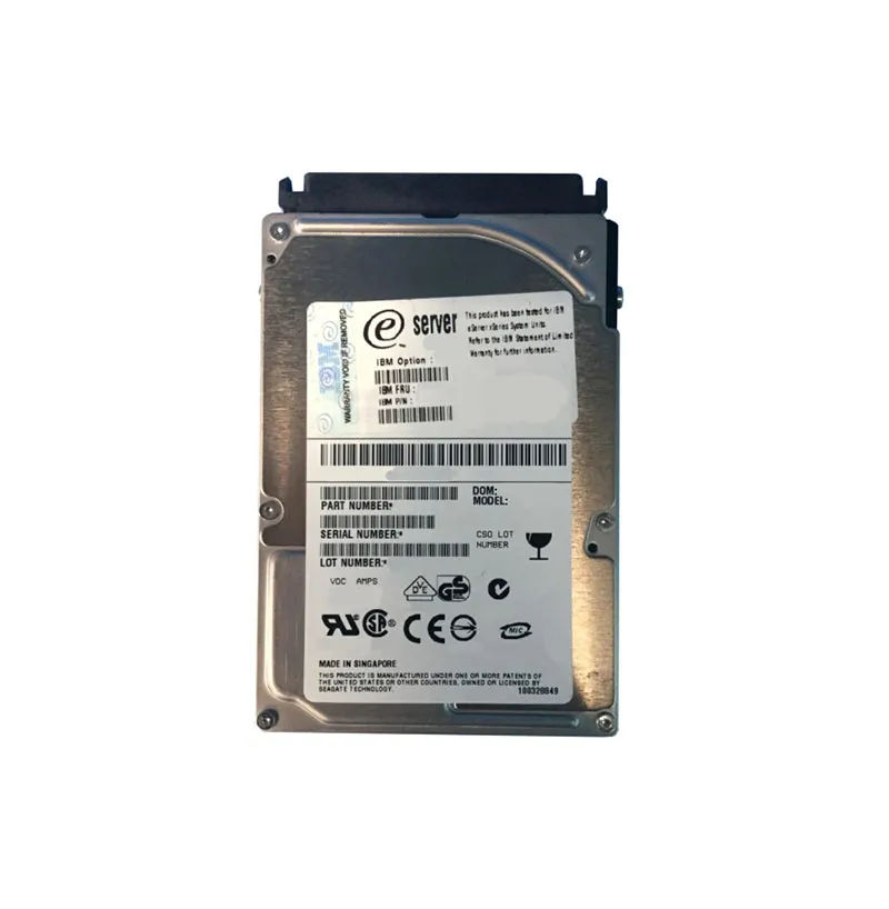 32P0797 - IBM 73.4GB 10000RPM SCSI 320MB/s 2.5-in Hard Drive