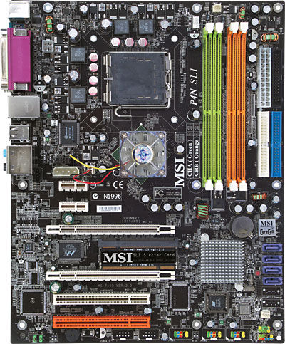 MSI P4N SLI LGA 775 (Socket T) ATX