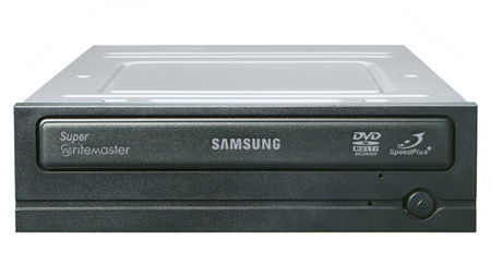 Samsung SH-S223B, 10-pk optical disc drive Internal Black