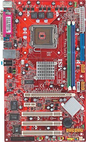 MSI 915PL NEO-F motherboard LGA 775 (Socket T) ATX