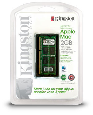 Kingston Technology ValueRAM 2GB DDR3 1066 MHz memory module 204-pin SO-DIMM