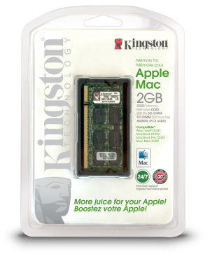 Kingston Technology ValueRAM 2GB DDR2 800 MHz memory module 200-pin SO-DIMM