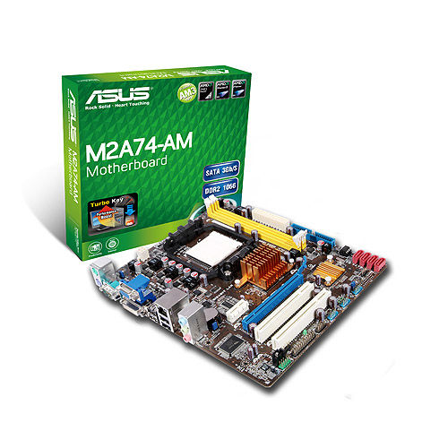 ASUS M2A74-AM AMD 740G Socket AM3 micro ATX