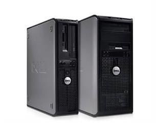 DELL OptiPlex 360 Mini Tower Intel® Core™2 Duo E7400 2 GB DDR2-SDRAM 160 GB Intel® GMA 3100 Windows Vista Business PC Black