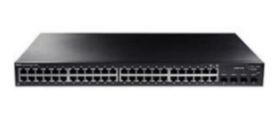 DELL PowerConnect 3548p, 3yr Next Business Day with ProSupport for IT Managed L3 Power over Ethernet (PoE) Black