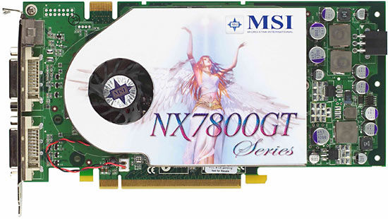 MSI NX7800GT-VT2D256E graphics card GDDR3