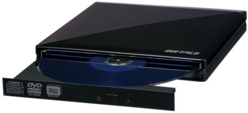 Buffalo Portable DVSM-PN58U2V optical disc drive Black