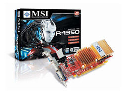 MSI V161-033R graphics card GDDR2