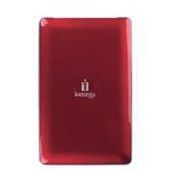 Iomega eGo 500GB USB 2.0 external hard drive 5400 RPM 2.5" Red