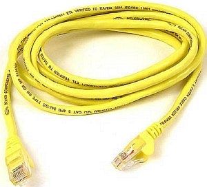 APC RJ45 - RJ45 cable networking cable Yellow 0.5 m