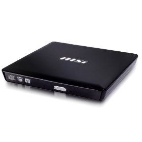 MSI External DVD+/-RW for X320/340, Black optical disc drive
