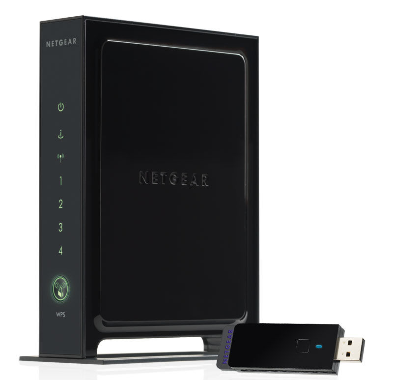 NETGEAR WNB2100 wireless router Black