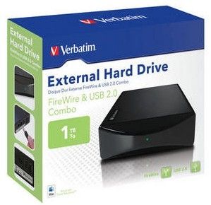 Verbatim 1TB 3.5'' USB HDD external hard drive 3.5" Black