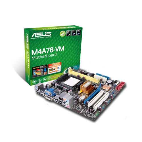ASUS M4A78-VM AMD 780G Socket AM3 micro ATX
