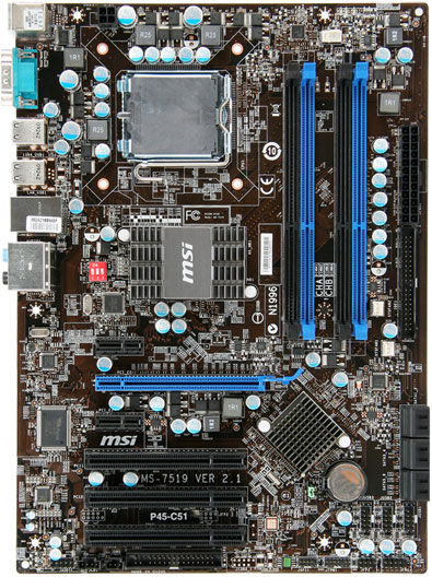 MSI P45-C51 motherboard LGA 775 (Socket T) ATX