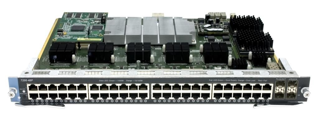 D-Link 48-Port Twisted-Pair PoE Gigabit Module network switch component