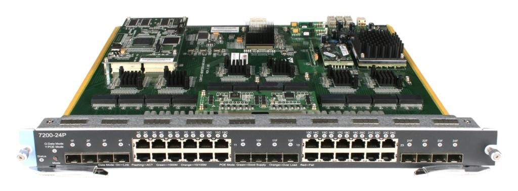 D-Link 24-Port PoE Gigabit Modul f. DES-7200 network switch component
