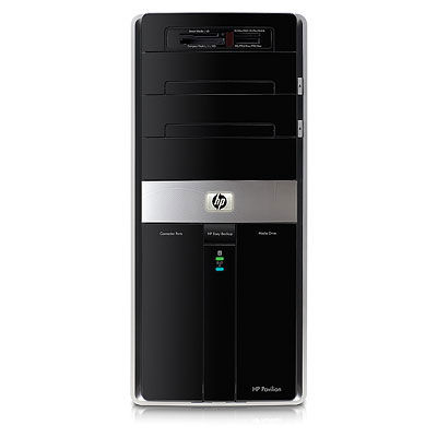HP Pavilion Elite m9740nl Desktop PC Intel® Core™2 Quad Q9300 6 GB DDR3-SDRAM 640 GB NVIDIA® GeForce® GT 220 Windows Vista Home Premium Micro Tower