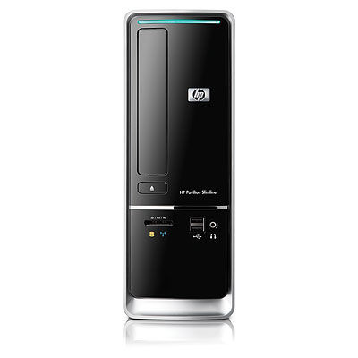 HP Pavilion Slimline s5130nl Desktop PC Intel® Core™2 Quad Q8200 4 GB DDR3-SDRAM 750 GB NVIDIA® GeForce® GT 220 Windows Vista Home Premium