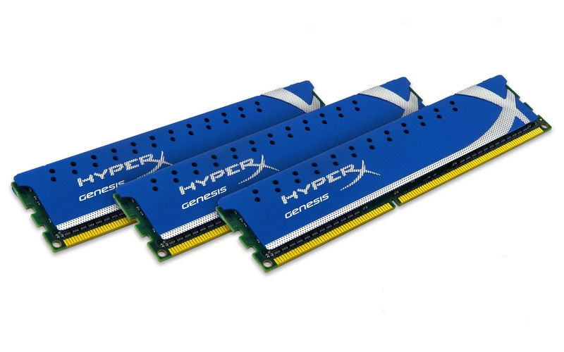 HyperX Genesis 6GB DDR3-1600MHz Kit memory module 3 x 2 GB 240-pin DIMM