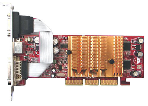 MSI GeForce FX5500 GeForce FX 5500 GDDR
