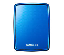 Samsung S1 Mini 160 GB external hard drive 4200 RPM 1.8" USB 2.0 Blue