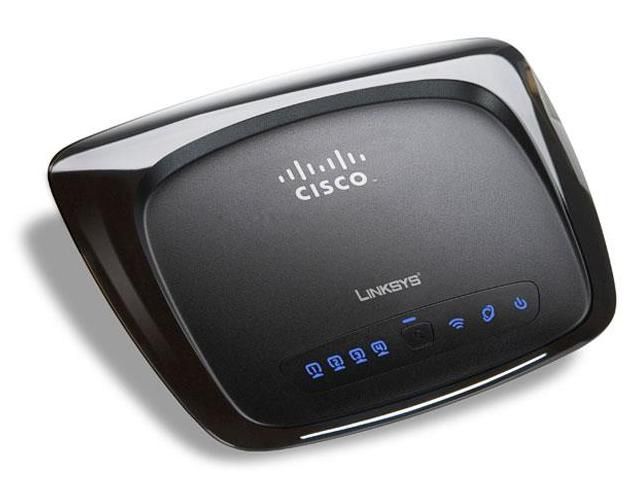 Linksys WRT120N wireless router Black
