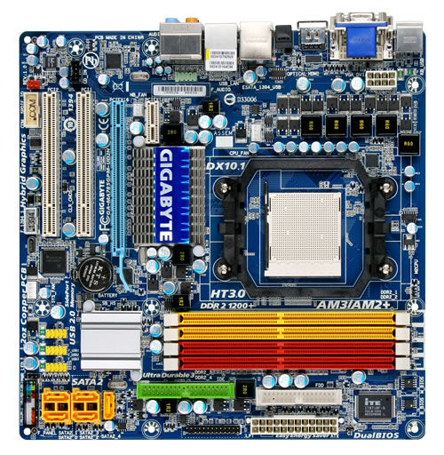 GIGABYTE GA-MA785GPM-UD2H motherboard AMD 785G Socket AM3 micro ATX