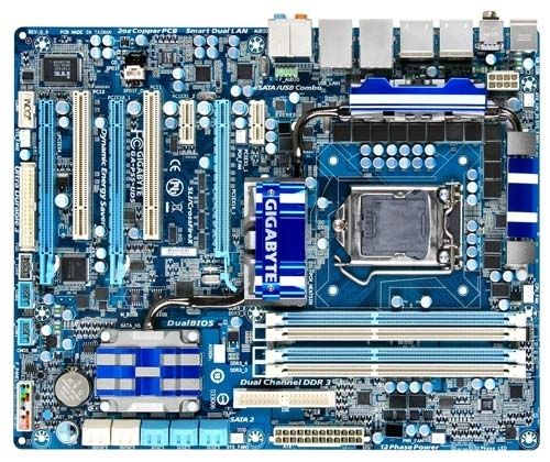 GIGABYTE GA-P55-UD5 motherboard LGA 1156 (Socket H) ATX