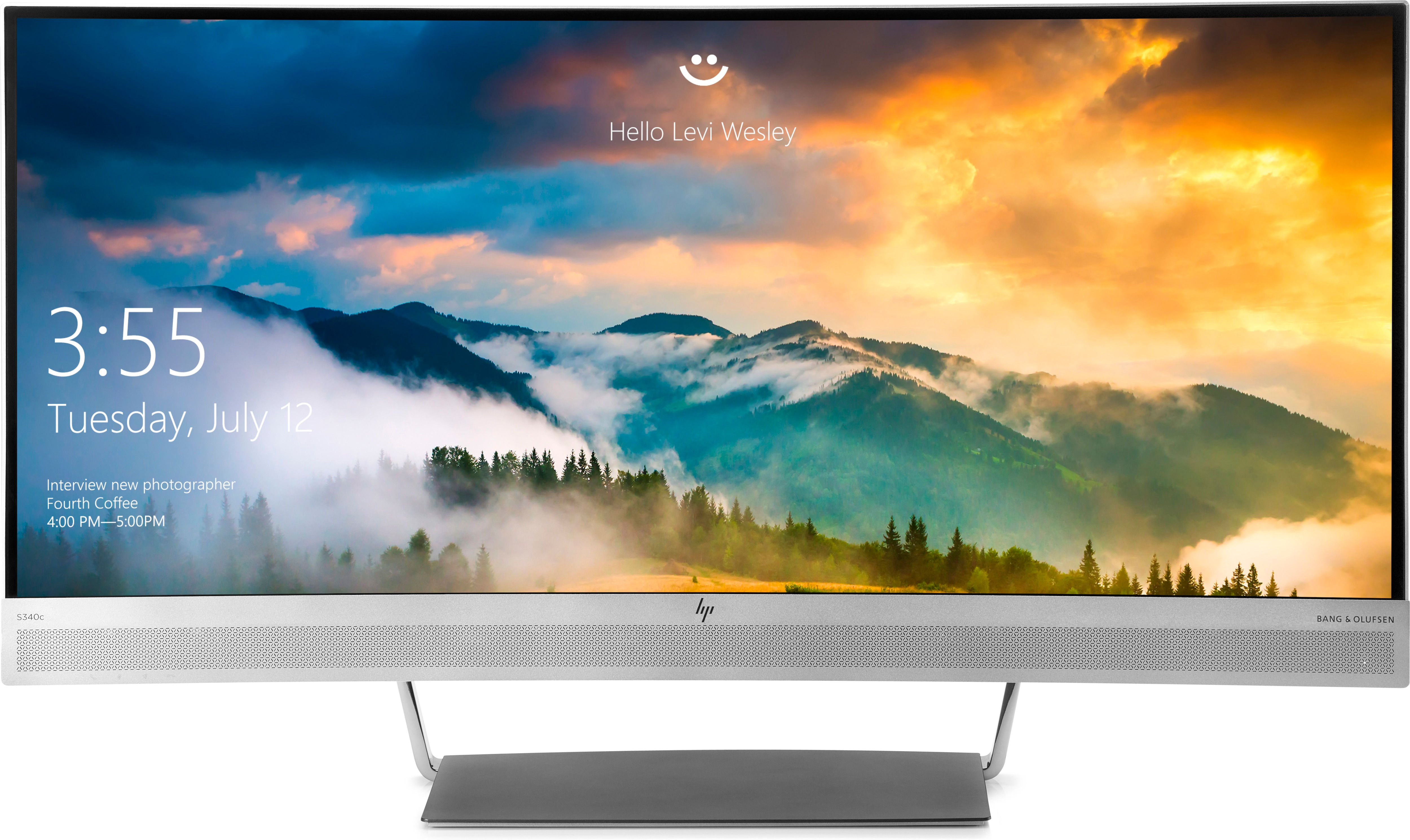 HP Monitor curvo EliteDisplayS340c de 34 pulgadas computer monitor 86.4 cm (34") 3440 x 1440 pixels Quad HD Silver