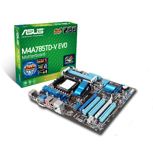 ASUS M4A785TD-V EVO AMD 785G Socket AM3 ATX
