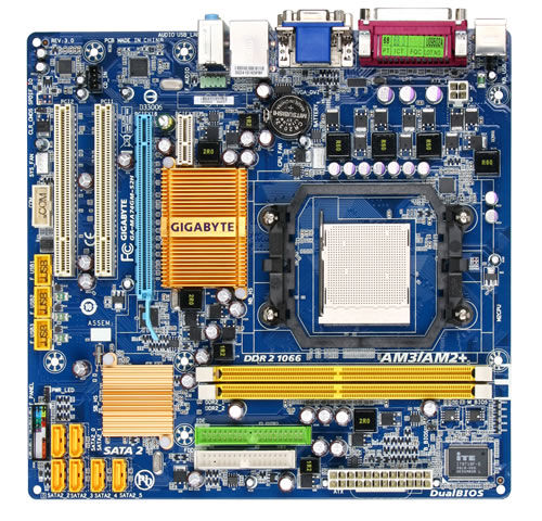 GIGABYTE GA-MA74GM-S2H rev. 3.0 AMD 740G Socket AM3 micro ATX