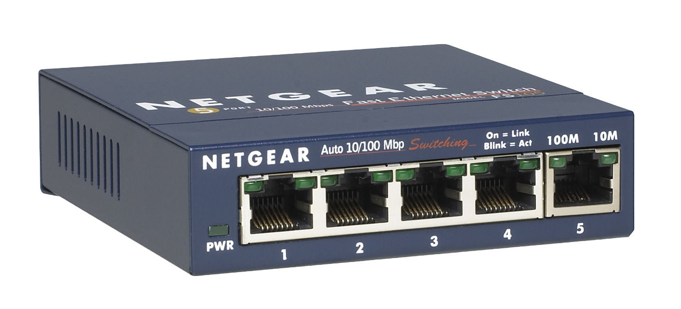 NETGEAR FS105-200PES network switch Unmanaged