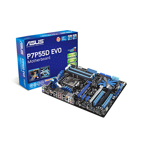 ASUS P7P55D EVO LGA 1156 (Socket H) ATX