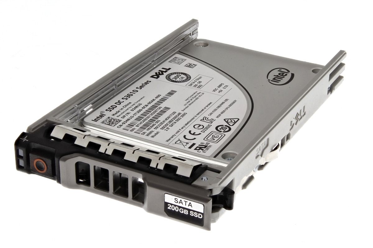 3481G - Dell 200GB SATA Multi-Level Cell SFF 2.5" Solid State Drive