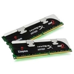 HyperX 4GB, 1066MHz (PC2-8500), DDR2, CL5 (5-5-5-15), DIMM, (Kit of 2) memory module 2 GB 2 x 2 GB 240-pin DIMM