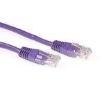 ACT UTP CAT5E PatchCable Purple 7m networking cable 275.6" (7 m)