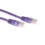 ACT UTP CAT5E PatchCable Purple 3m networking cable 118.1" (3 m)
