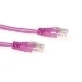 ACT UTP Category 5E Pink 2.0m networking cable 2 m