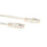 ACT UTP Category 5E Ivory 2.0m networking cable 2 m