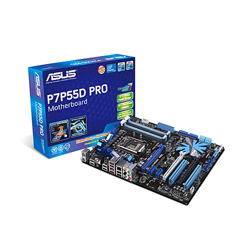 ASUS P7P55D PRO motherboard LGA 1156 (Socket H) ATX