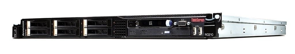 Lenovo ThinkServer RD210 server 0 GB Rack (1U) Intel® Xeon® 5000 Sequence E5540 2.53 GHz 4 GB DDR3-SDRAM 675 W