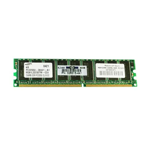 351656-001 - HP 256MB UDIMM 184-Pin Memory Module