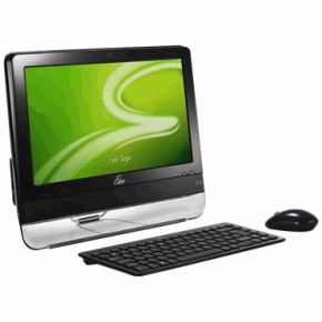 ASUS Eee PC EeeTop PC ET1602 Intel Pentium Mobile N270 1 GB DDR2-SDRAM 160 GB Windows XP Home Edition Desktop Black