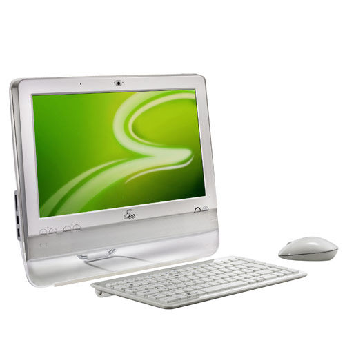 ASUS Eee PC EeeTop PC ET1602 Intel Pentium Mobile N270 1 GB DDR2-SDRAM 160 GB Windows XP Home Edition Desktop White