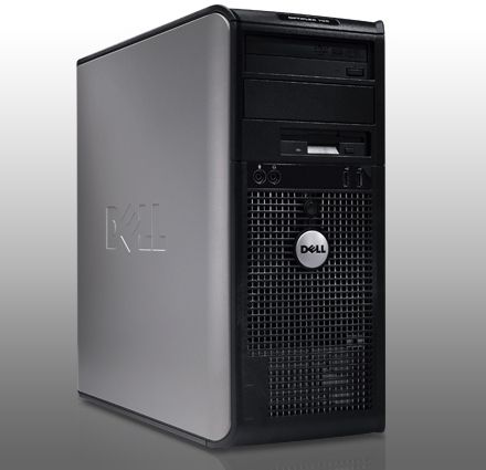 DELL OptiPlex 760MT-M111NL Intel® Core™2 Duo E8500 4 GB DDR2-SDRAM 250 GB Windows Vista Home Basic Mini Tower PC Black