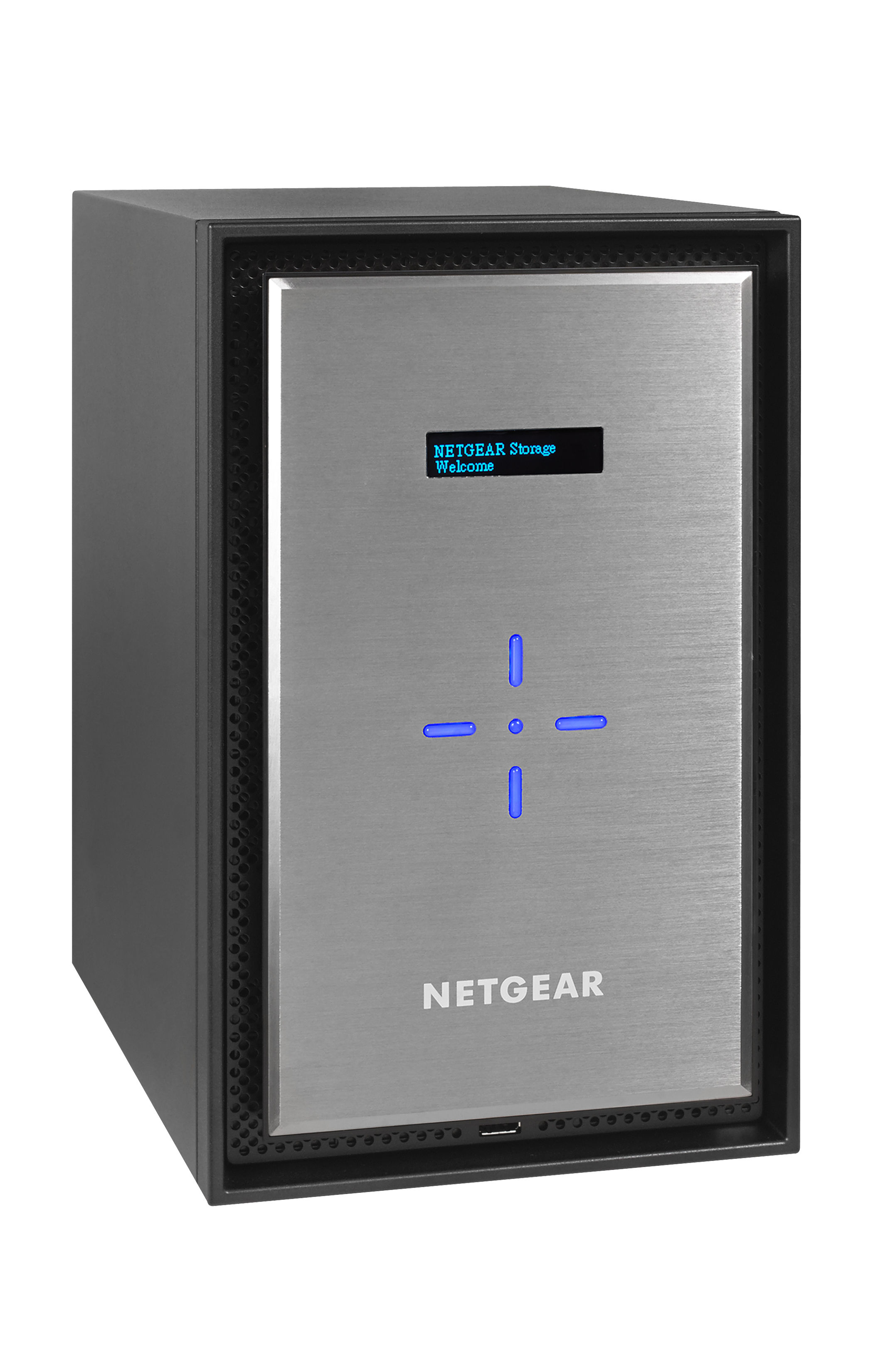 NETGEAR ReadyNAS 628X NAS Desktop Intel® Xeon® D D-1521 8 GB DDR4 48 TB HDD Black, Silver
