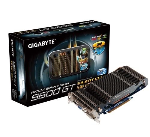 GIGABYTE GV-N96TSL-1GI graphics card GeForce 9600 GT 1 GB GDDR3