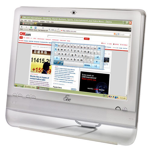 ASUS Eee Top ET1602 Intel Pentium Mobile N270 1 GB DDR2-SDRAM 160 GB Windows XP Home Edition PC White