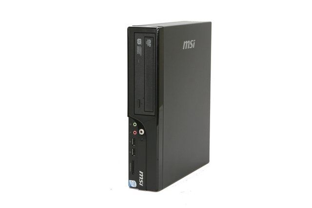 MSI Wind Nettop 120 (XP) Desktop Black Intel® 945GC Express
